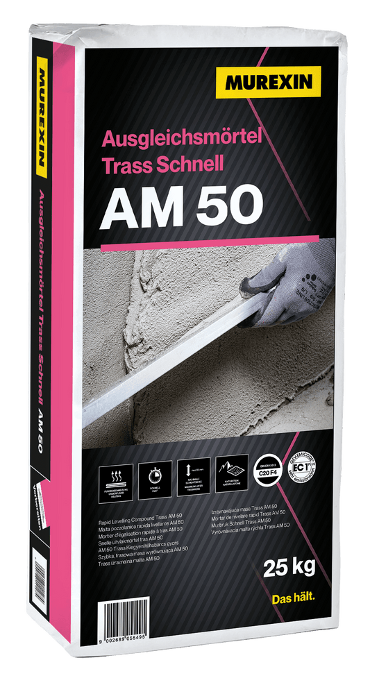 Murexin AM 50 Trass Gyors kiegyenlitőhabarcs