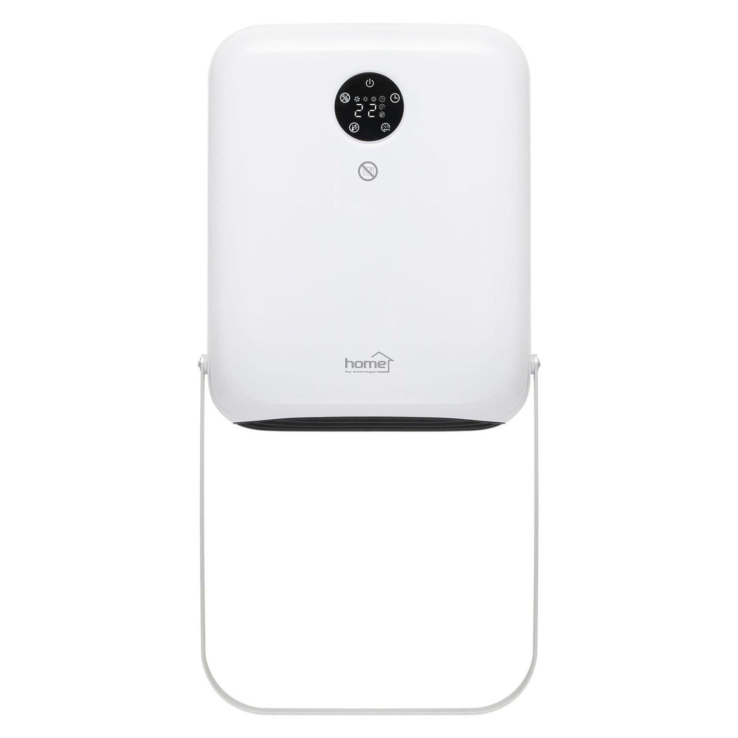 Home FKF26201 fürdőszobai ventilátoros fűtőtest, 2000 W, 2 fokozat, PTC fűtőelem, távirányító, LED kijelző, IPX2