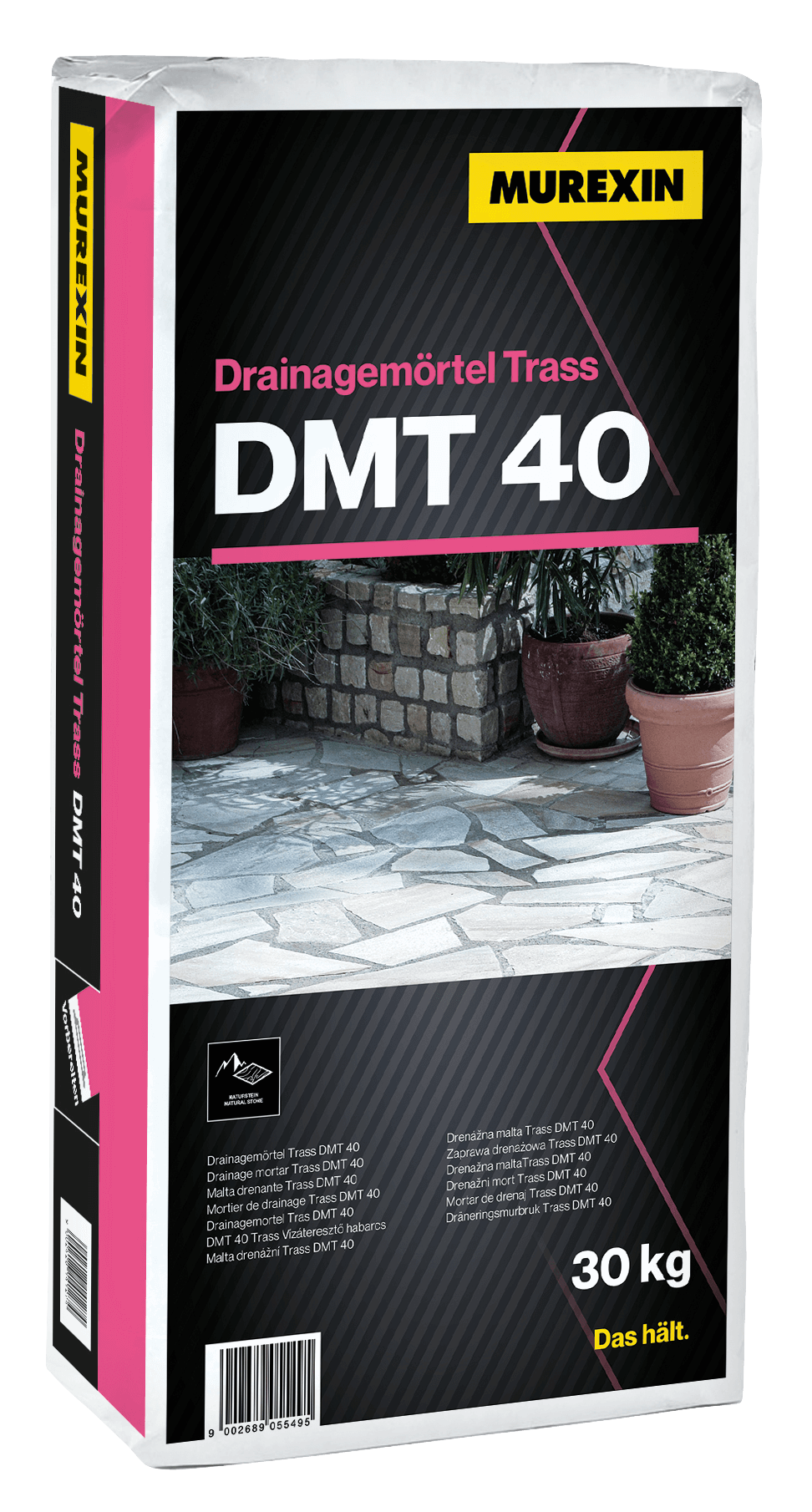 Murexin DMT 40 Trass vízáteresztő habarcs