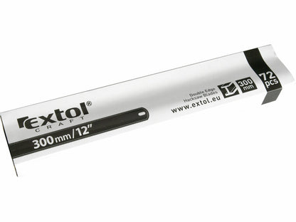 Extol Kétoldalas fémfűrészlap, 300mm, csomag/ 72db