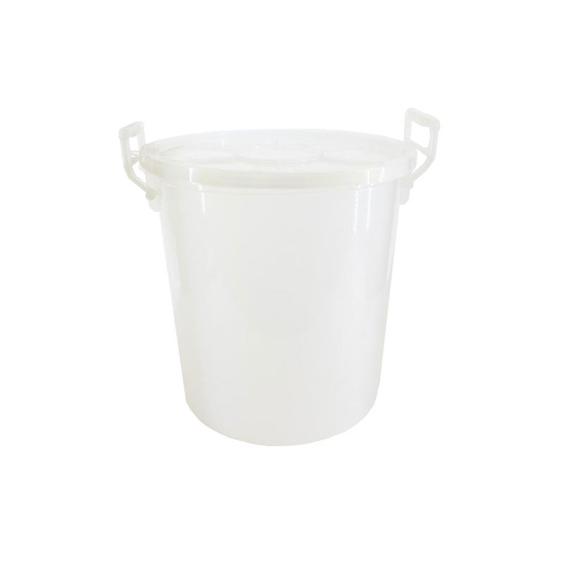 Műanyag vödör 17l rápattanó fedelű fehér