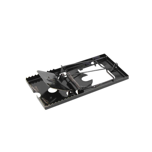 Patkányfogó fém 17x9cm rácsapós 2db-os fekete