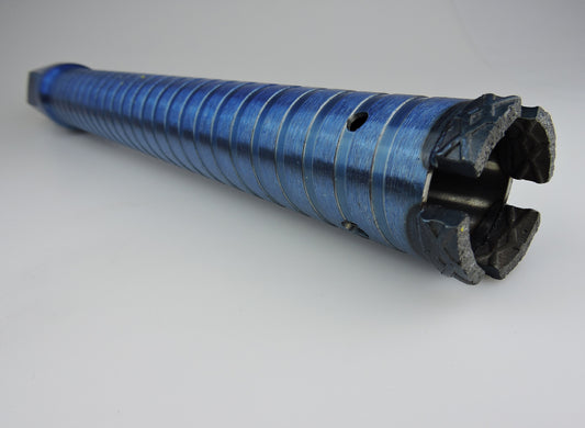Koronafúró, száraz, X-szegmens,  ∅42 mm, 300 mm, 1 1/4", beton, vasbeton