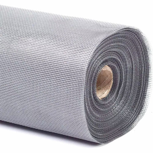 Rovarháló (szúnyogháló) üvegszálas 1,5x30m ezüst
