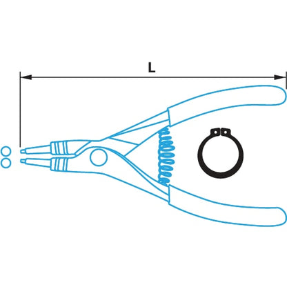 Berner Egyenes fogók