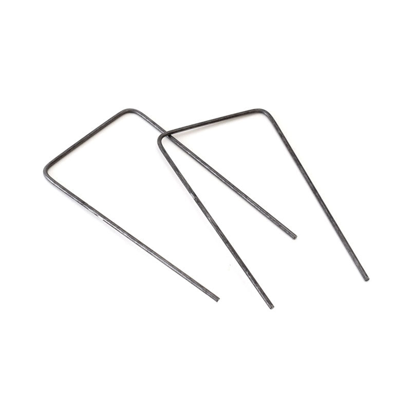 Agroszövethez tüske U alakú fém 8x15cm 100db/csomag