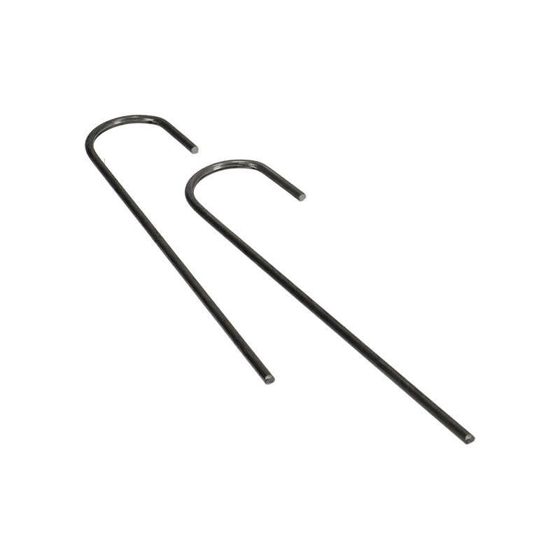 Agroszövethez tüske J alakú fém 15cm 100db/csomag