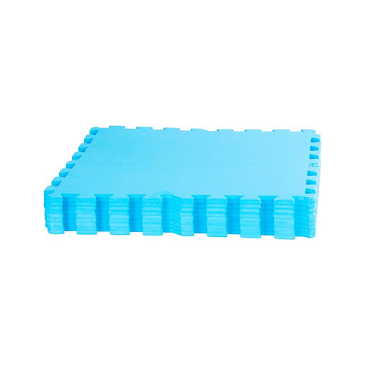 Medence alátét 50x50x0,8cm EVA 9db/csomag kék