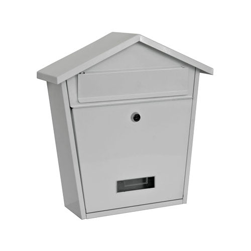 Postaláda házikó 38x36x13cm fehér