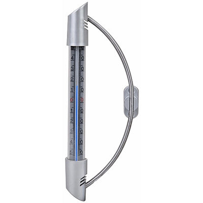 Hőmérő rozsdamentes acél 230mm design
