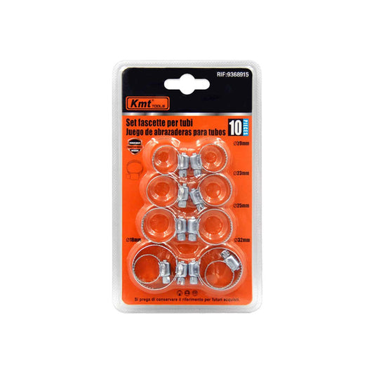 Csőbilincs 9mm-es 18-32 10db-os KMT (12db/karton)