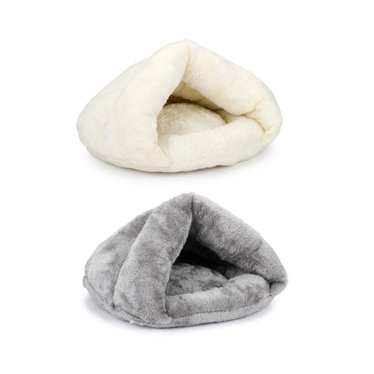 Macska fekhely 42x34x24cm barlang plüss