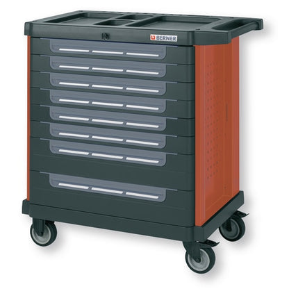 Berner 7 és 8 fiókos szerszámkocsi Revolution