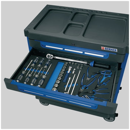 Berner 7 és 8 fiókos szerszámkocsi Revolution