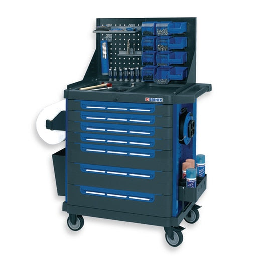 Berner 7 és 8 fiókos szerszámkocsi Revolution