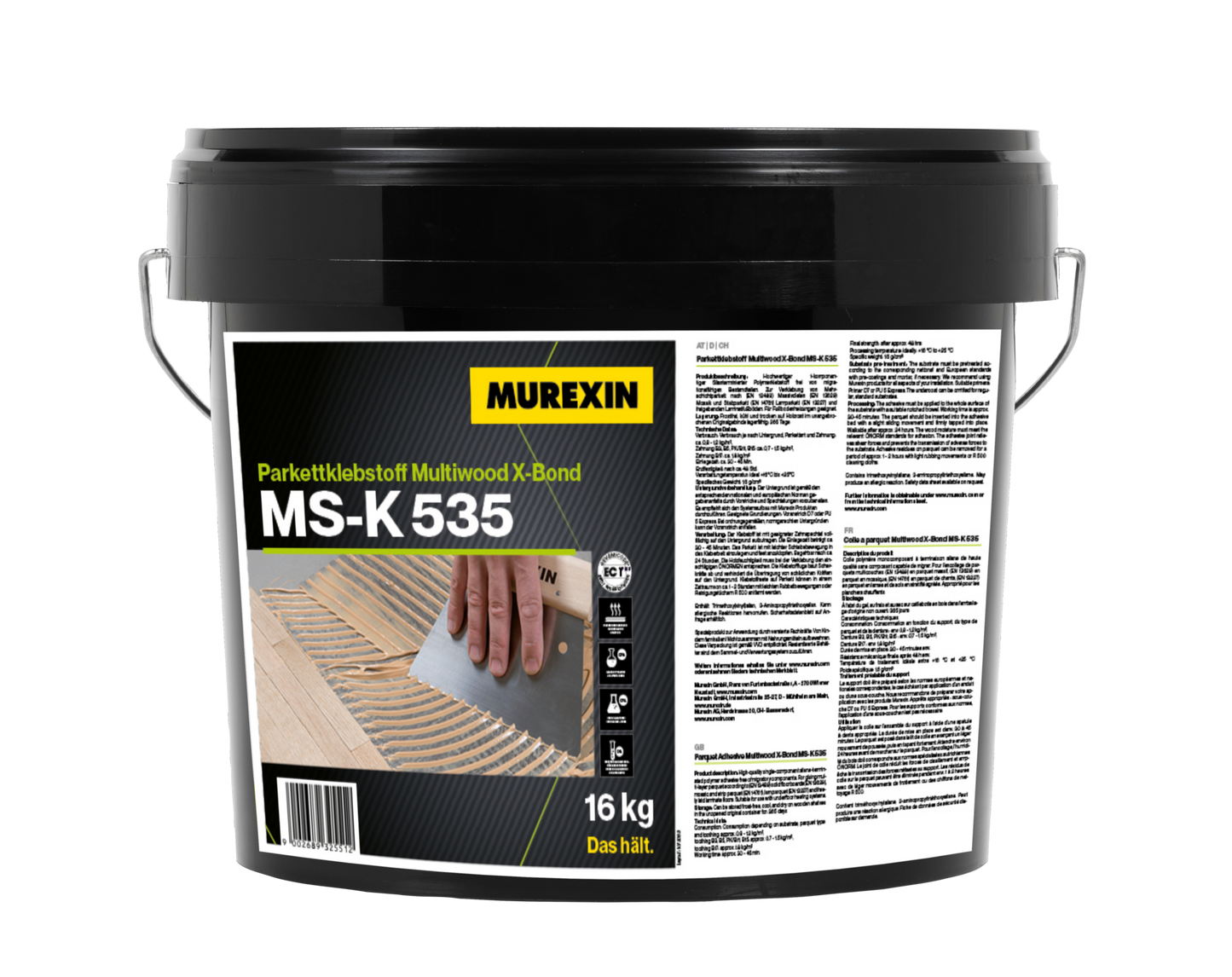 Murexin X-Bond MS-K 535 Multiwood parkettaragasztó