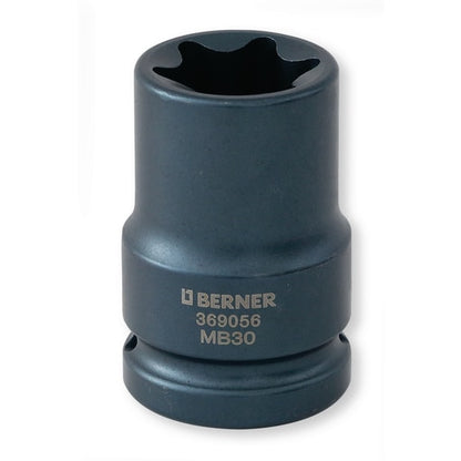 Berner Légkulcsfej készlet MB 3/4"