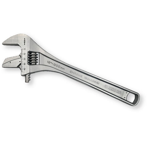 Berner Állítható csavarkulcs „Chrome”– megfordítható pofával