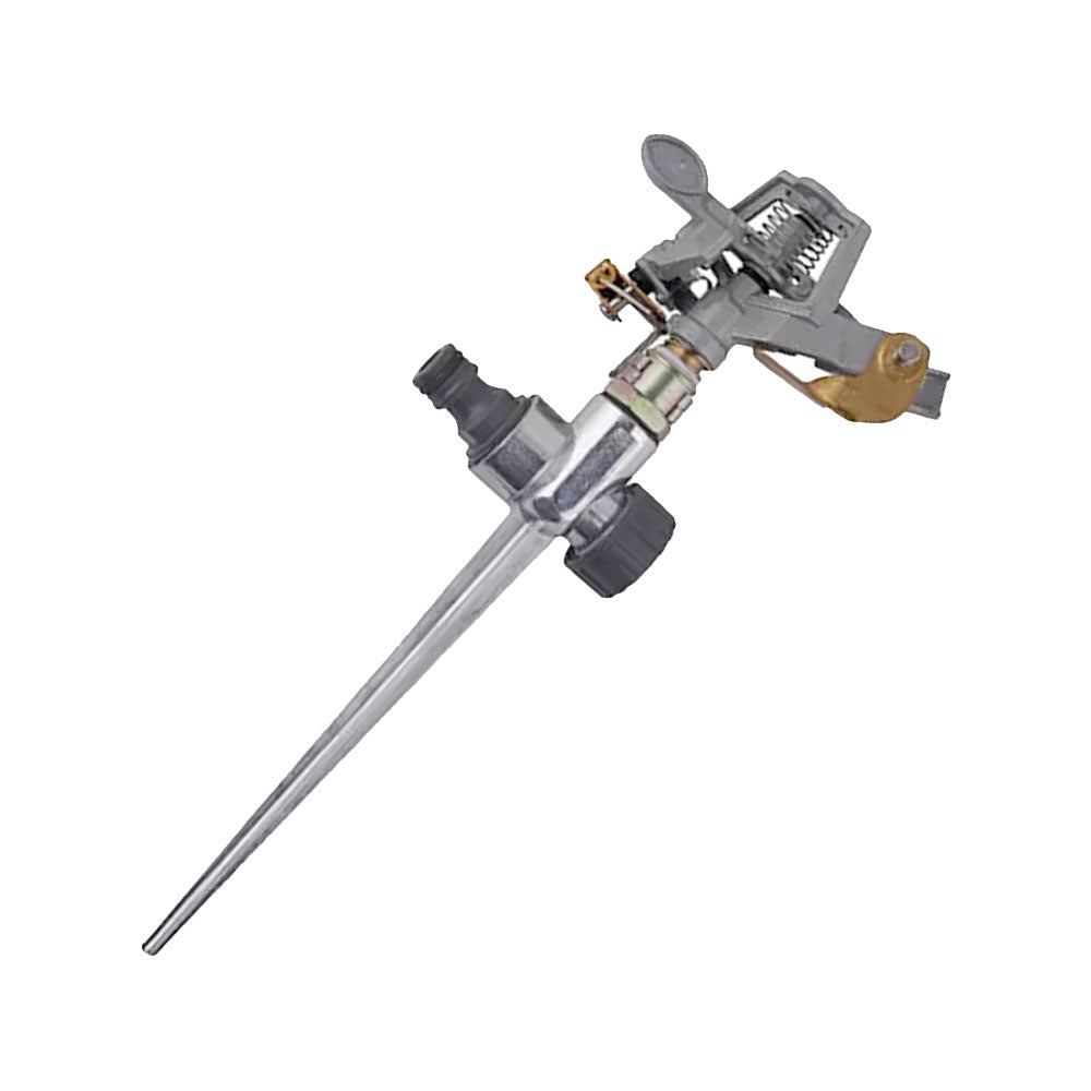 Locsoló leszúrható szektoros szórófejjel fém Hoteche