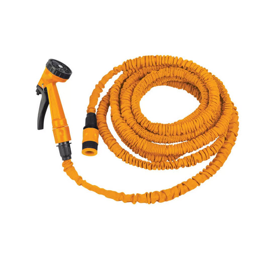 Locsolótömlő nyúló-zsugorodó  5-15m+7 funkciós locsolópisztoly Profi Hoteche