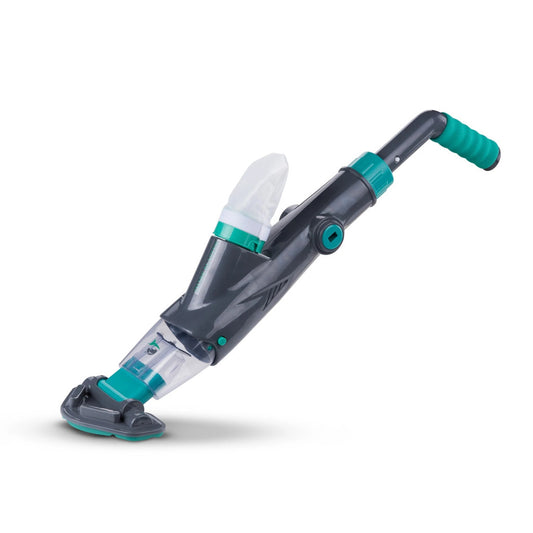 Akkumulátoros kézi medenceporszívó, Shark Blaster, 60 perc üzemidő, 3 óra töltési idő, jakuzzikhoz és kisebb medencékhez, újratölthető Ni-MH akkumulátor
