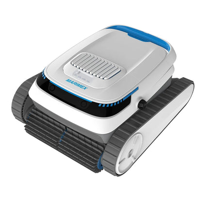 Medencetisztító robot, Marimex RobotVac Fraser AKU, padló-, fal- és vízvonaltisztítás, akár 170 m2-es medencékhez, 120 perc üzemidő, 180 mikronos szűrő, akkumulátoros