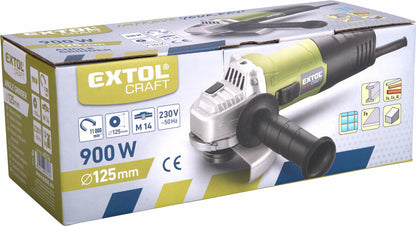 Extol Sarokcsiszológép, 125mm, 900W