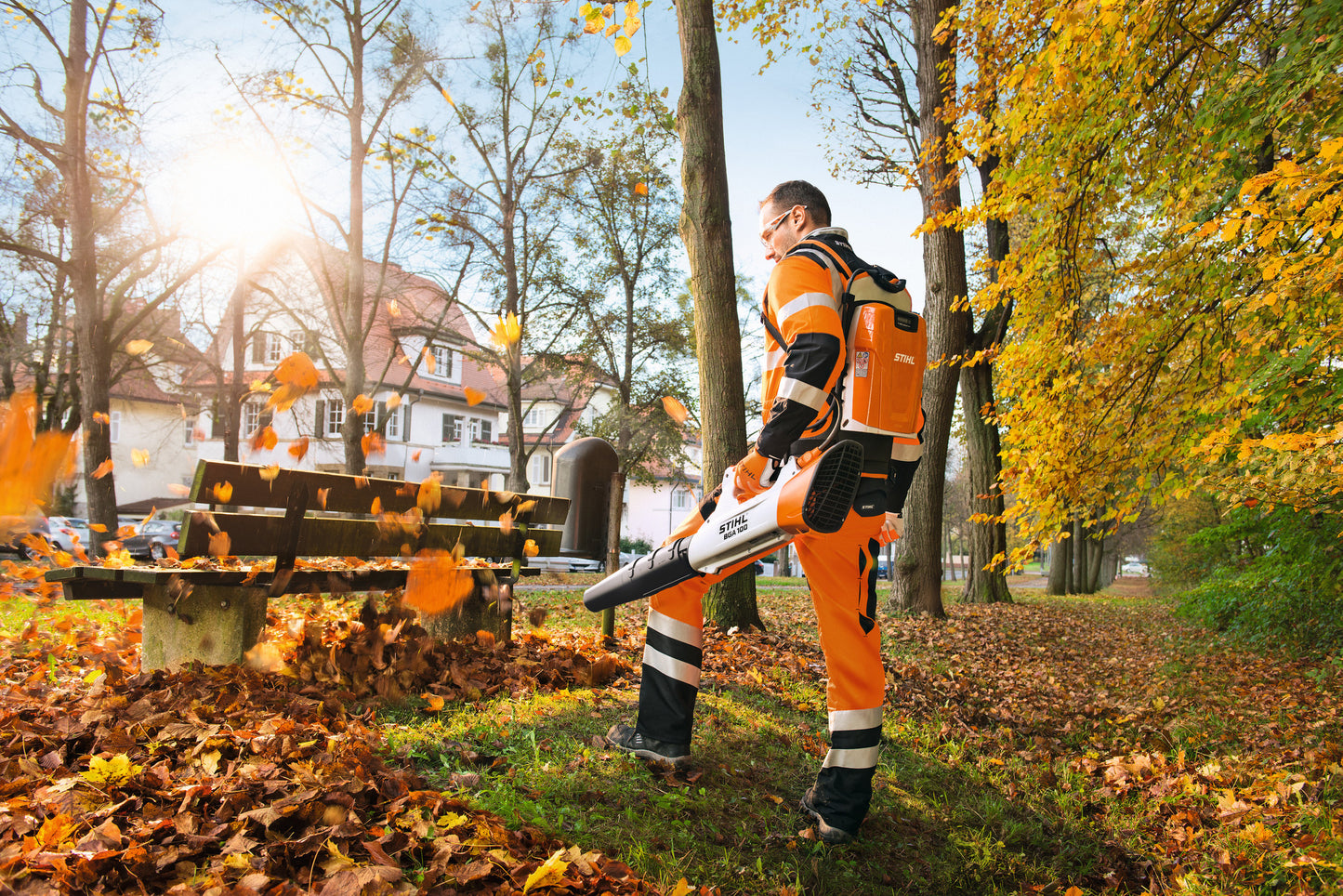 Stihl BGA 100 (akku, töltő és kábel nélkül) - Fúvógép / Lombszívó
