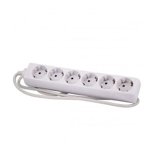 Hosszabbító / Elosztó 6-os 3m-es kábellel 1,5mm2