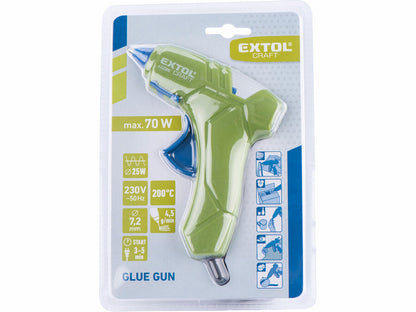 Extol Melegragasztó pisztoly, 25 W, stift átmérő: 7,2 mm