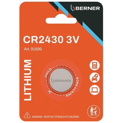 Berner Lítium gombelem – CR sorozat