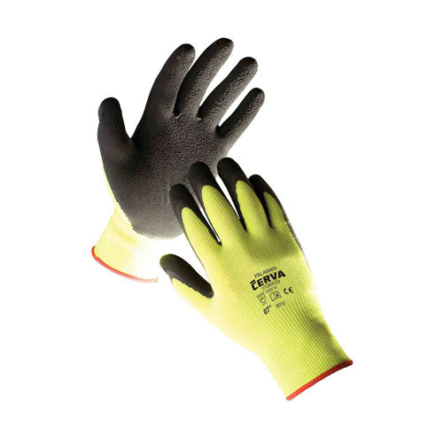 Kesztyű nylonszálas mikroporózus latex bevonattal S/7-es Palawan