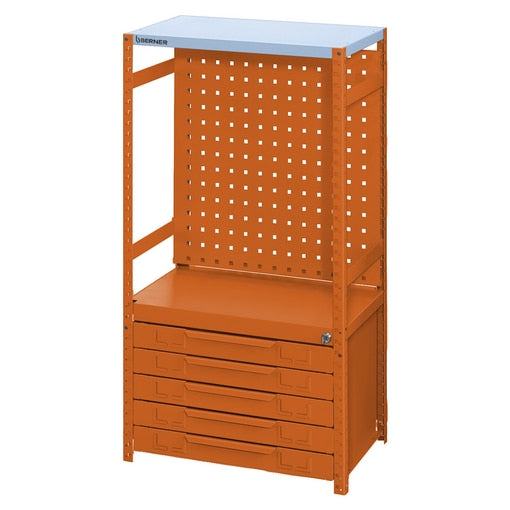 Berner BERA® modul, 5 fiók + szerszámtartó lap