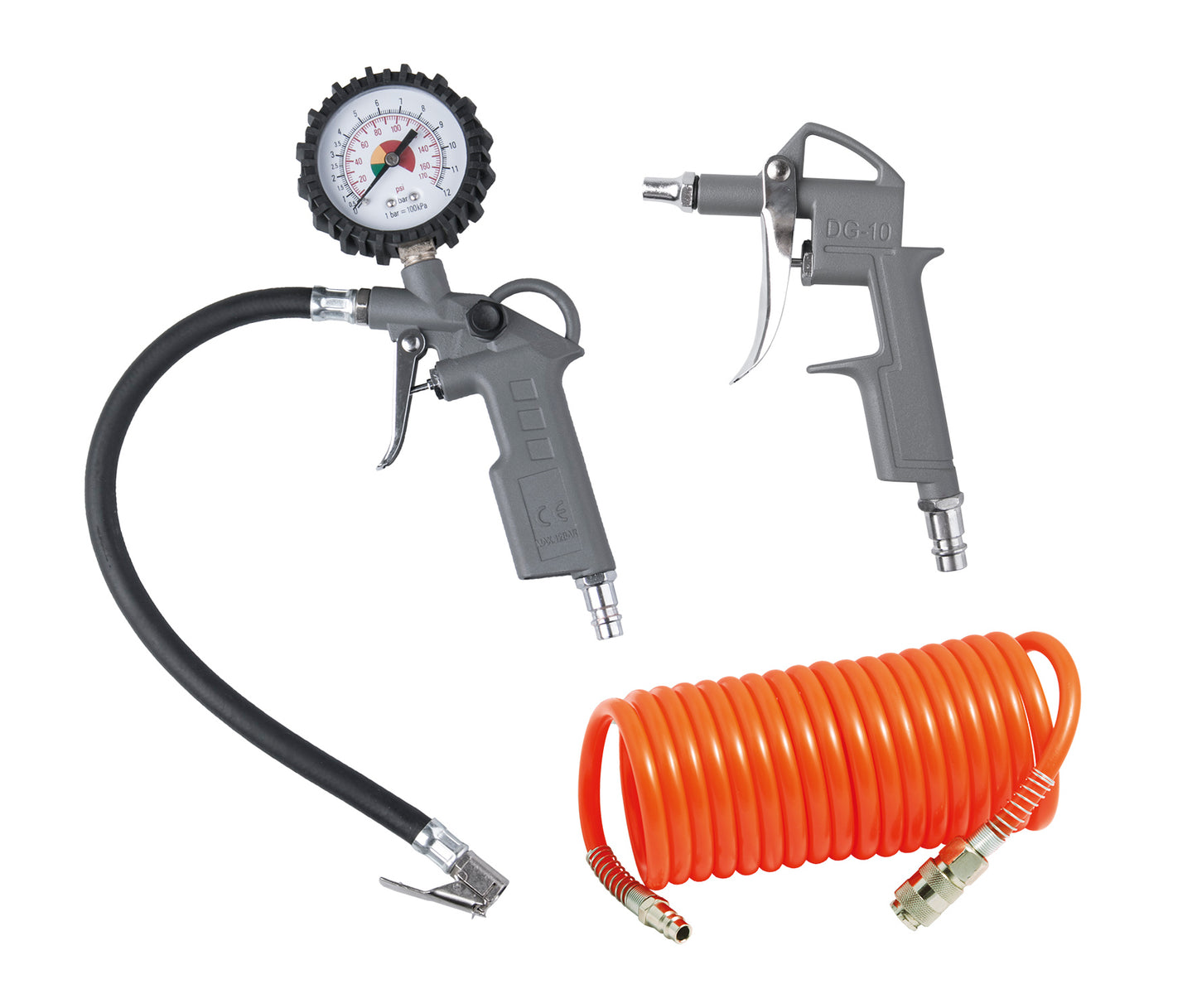 Légkompresszor tartozék készlet 3db Festa