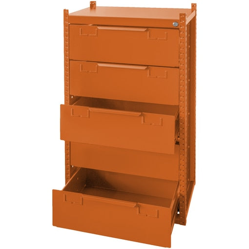 Berner BERA® 5 fiókos modul, 542,5 x M1000 mm – alsó elem