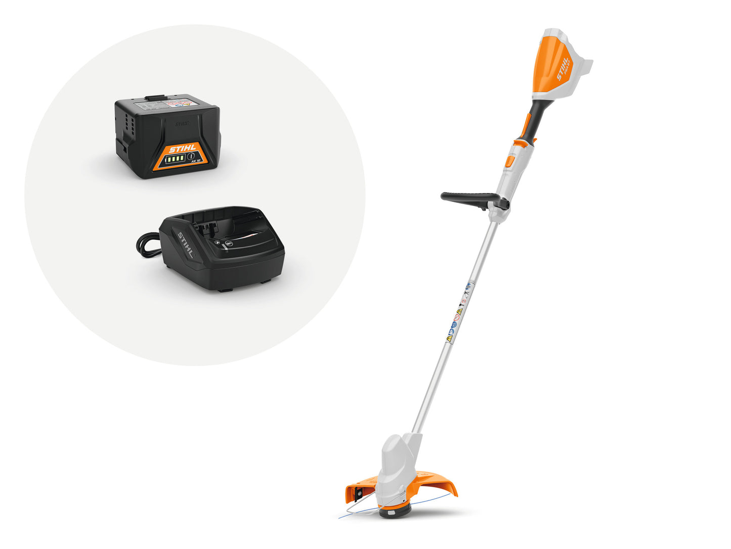 Stihl FSA 57 (AK 10 akkuval és AL 101 töltővel) - Szegélynyírók / Motoros kaszák