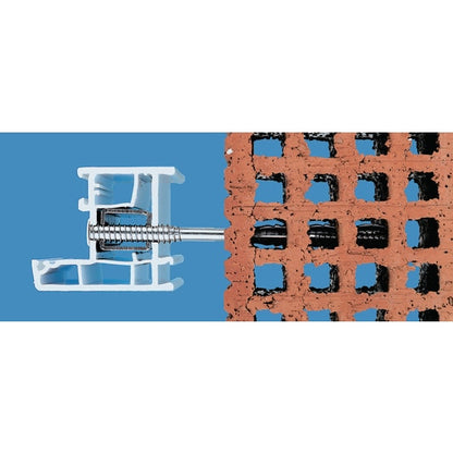 Berner Üreges tégladübel HOLLOWFRAMEfix