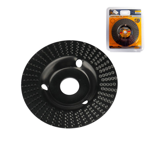 Csiszolókorong fém 115x22mm fához fekete Hoteche