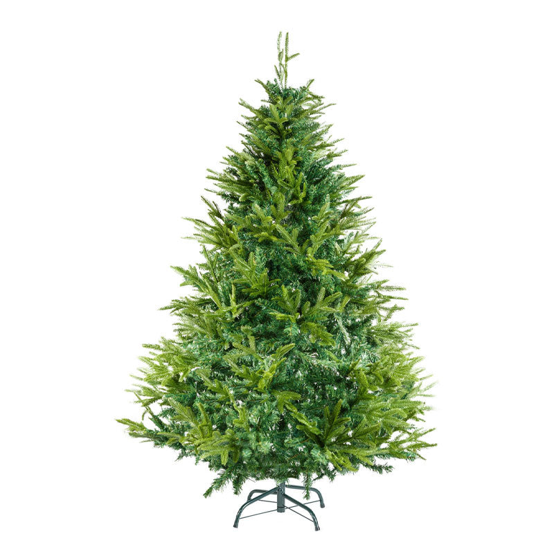 Műfenyő 180cm PE/PVC fém talppal lucfenyő