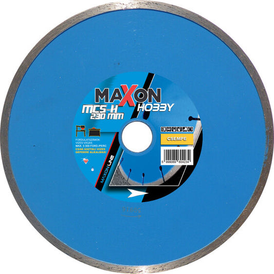 Maxon csempe HOBBY 150x22,2x7 mm gyémánt vágótárcsa, barkács