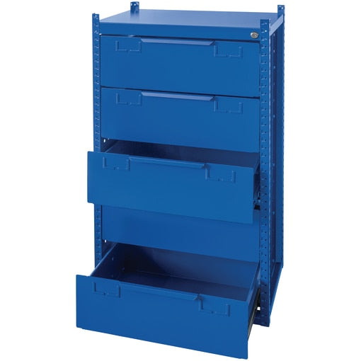 Berner BERA® 5 fiókos modul, 542,5 x M1000 mm – alsó elem