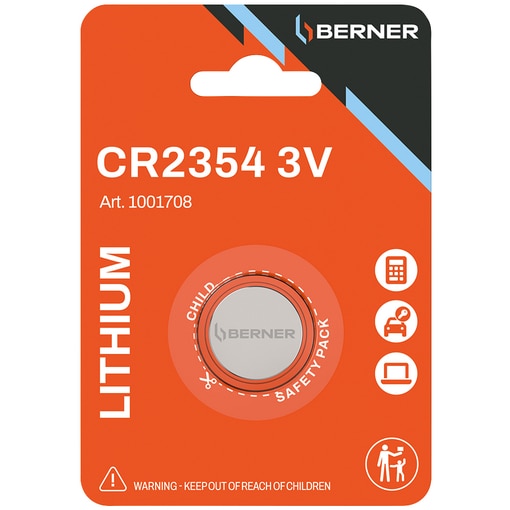 Berner Lítium gombelem – CR sorozat