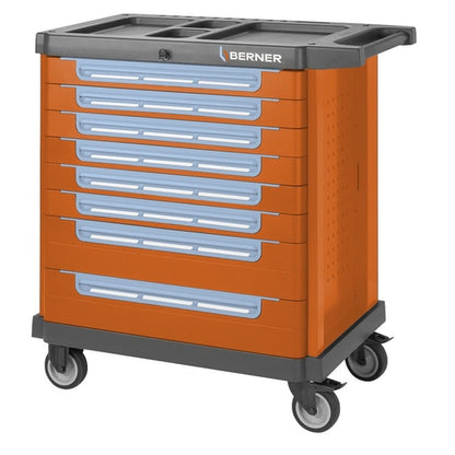 Berner 7 és 8 fiókos szerszámkocsi Revolution