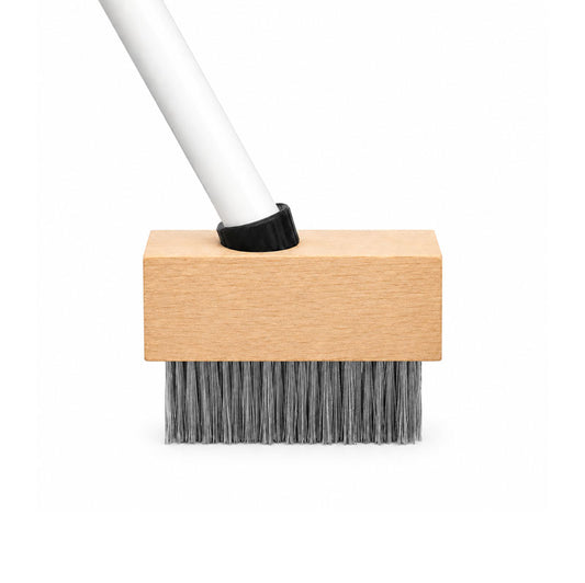 Drótkefe / Fugatisztító fa nyelezett 130cm Wtools