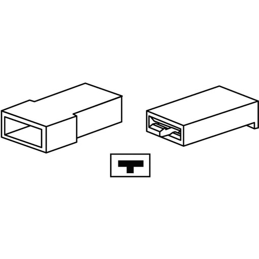 Berner Csatlakozóház 1-pólusú