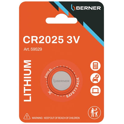 Berner Lítium gombelem – CR sorozat
