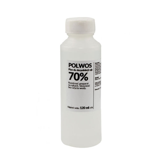 Kézfertőtlenítő 120ml 70% alkohol tartalommal