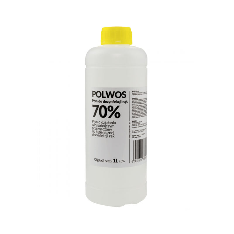 Kézfertőtlenítő 1,0l 70% alkohol tartalommal