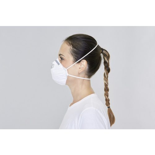 BLS 102  BLS 100 széria hegesztett elasztikus textil FFP2 maszk
