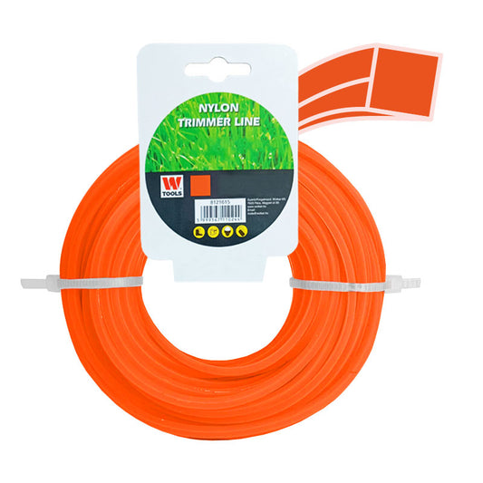 Fűnyíró damil 3,0mm 15m négyszög profi Trimmer Line